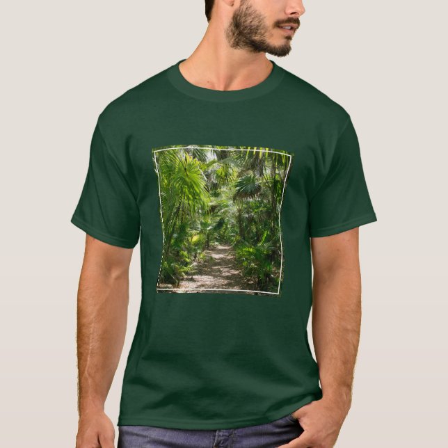 Forests | Tropical Rainforest Tulum Mexico T-Shirt (Front)