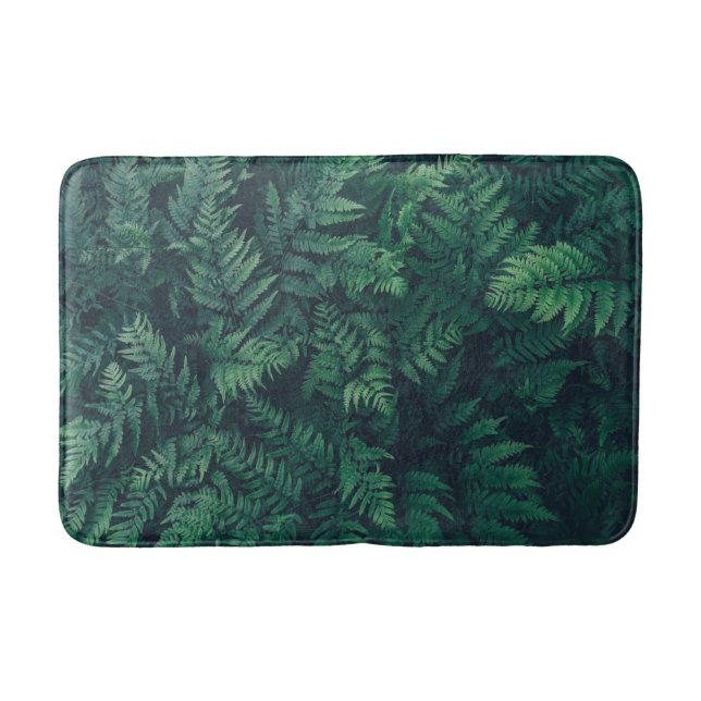 Forests | Woodland Ferns Bath Mat (Front)