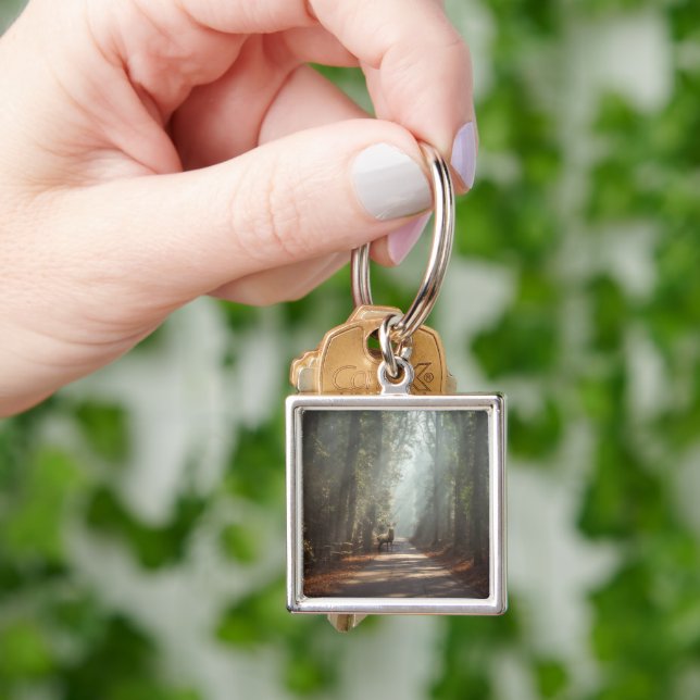 Forests | Woodland Stag Keychain (Hand)