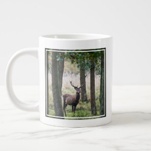 Forests Woodlands & Red Deer Giant Coffee Mug