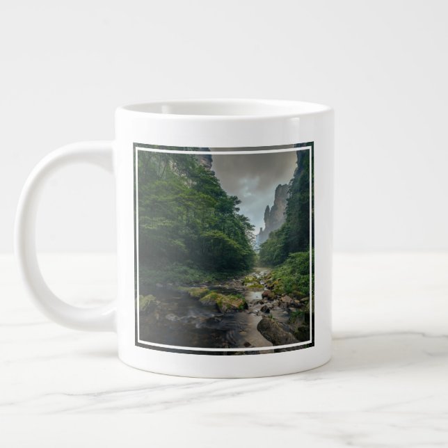 Forests | Zhangjiajie National Forest Park Giant Coffee Mug (Left)