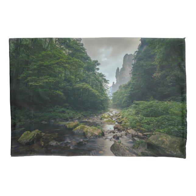 Forests | Zhangjiajie National Forest Park Pillow Case (Front)