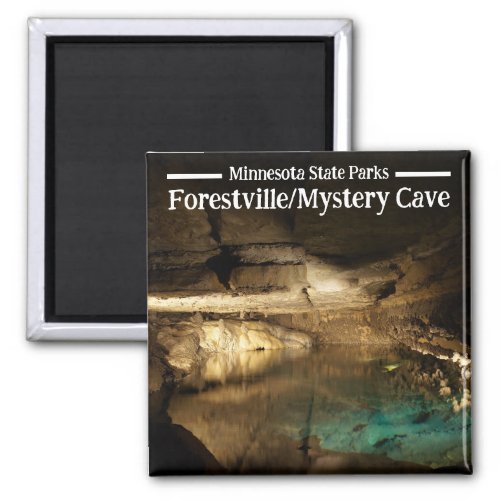 ForestvilleMystery Cave State Park Magnet
