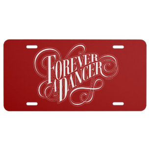 Forever A Dancer License Plate