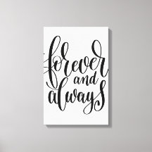 Forever & Always Canvas