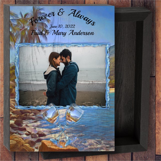 Forever & Always Yelapa Beach 761 Wooden Box Sign (Creator Uploaded)