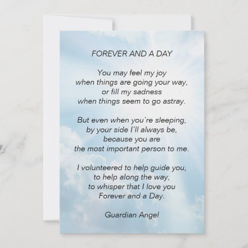 Forever and a Day Invitation