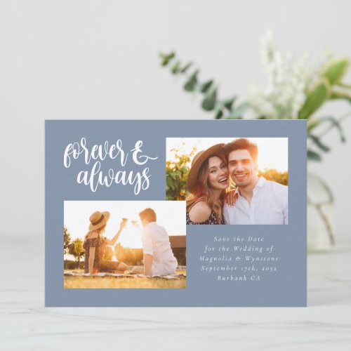 Forever and Always Photos Wedding Save The Date