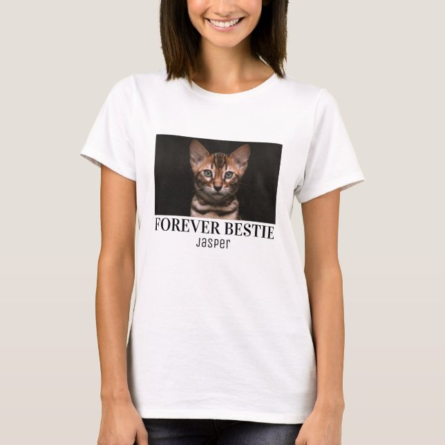 Forever bastie minimilist pet bastie T-Shirt (Front)