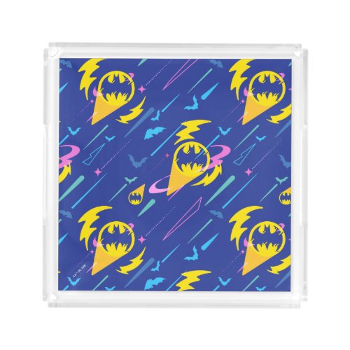Forever Batman Bat Signal Pattern Acrylic Tray