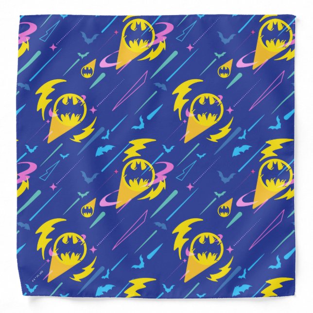 Forever Batman Bat Signal Pattern Bandana (Front)