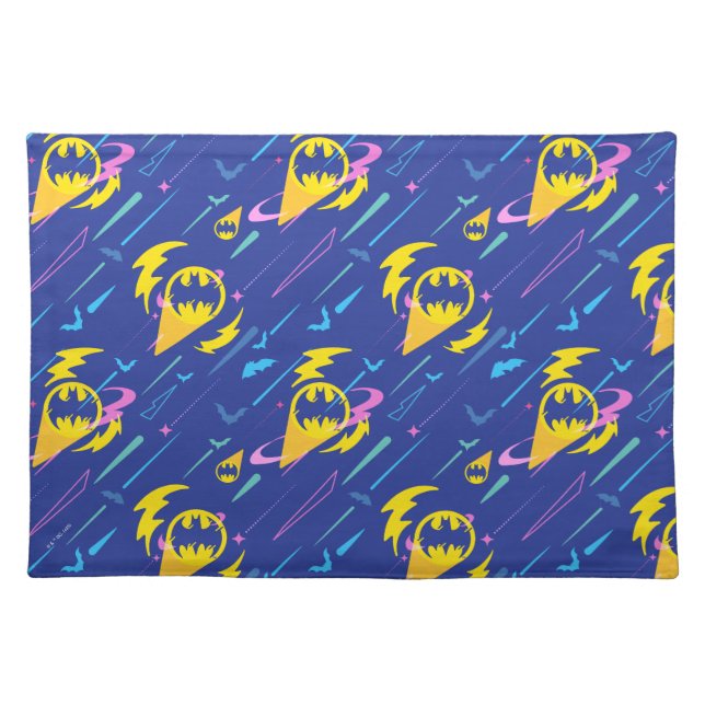 Forever Batman Bat Signal Pattern Cloth Placemat (Front)