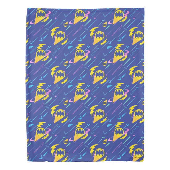 Forever Batman Bat Signal Pattern Duvet Cover (Front)