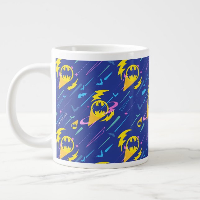 Forever Batman Bat Signal Pattern Giant Coffee Mug (Left)