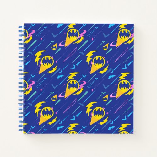 Forever Batman Bat Signal Pattern Notebook