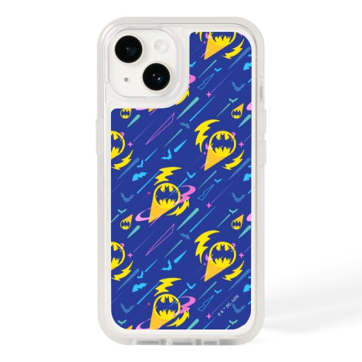 Forever Batman Bat Signal Pattern OtterBox iPhone 14 Case