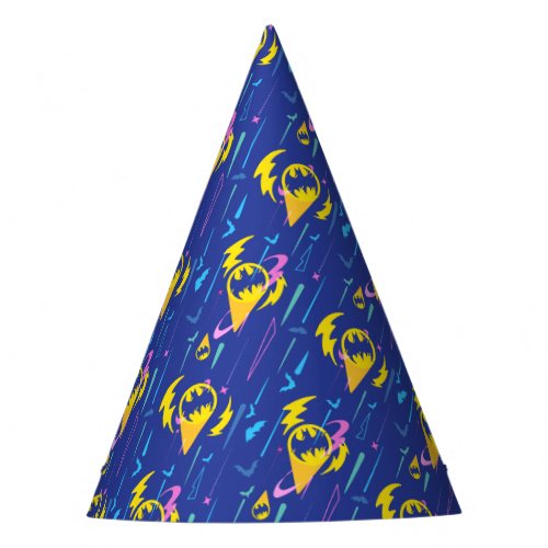 Forever Batman Bat Signal Pattern Party Hat