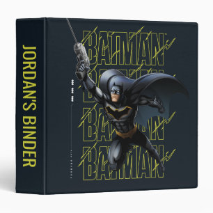 Forever Batman Grappling Hook 3 Ring Binder