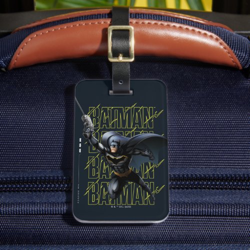 Forever Batman Grappling Hook Luggage Tag