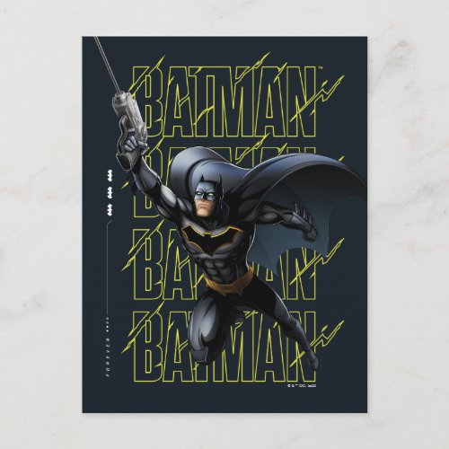 Forever Batman Grappling Hook Postcard