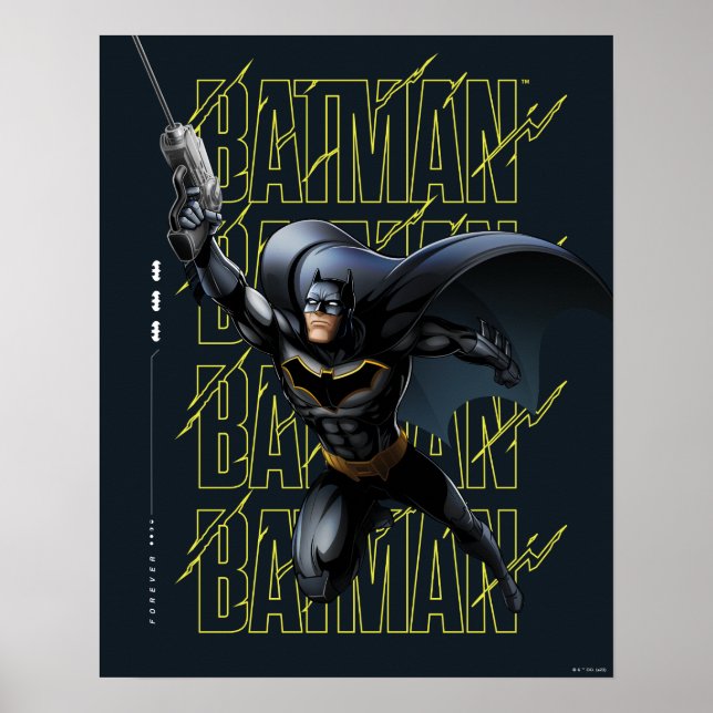 Forever Batman Grappling Hook Poster (Front)