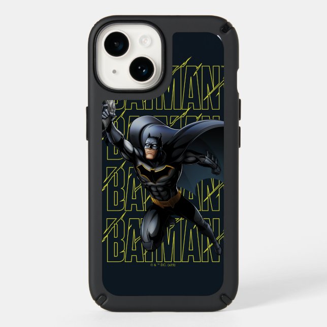 Forever Batman Grappling Hook Speck iPhone Case (Front)