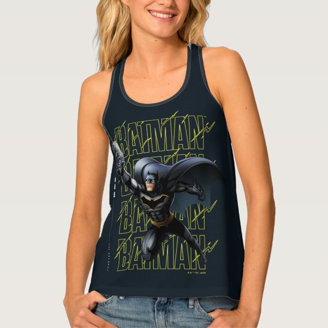 Forever Batman Grappling Hook Tank Top (Front)
