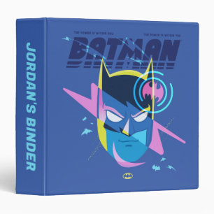 Forever Batman Light Up Head Graphic 3 Ring Binder
