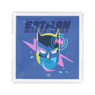 Forever Batman Light Up Head Graphic Acrylic Tray