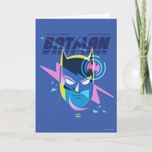 Forever Batman Light Up Head Graphic Card