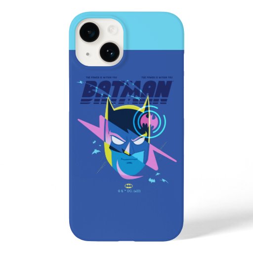 Forever Batman Light Up Head Graphic Case-Mate iPhone 14 Case