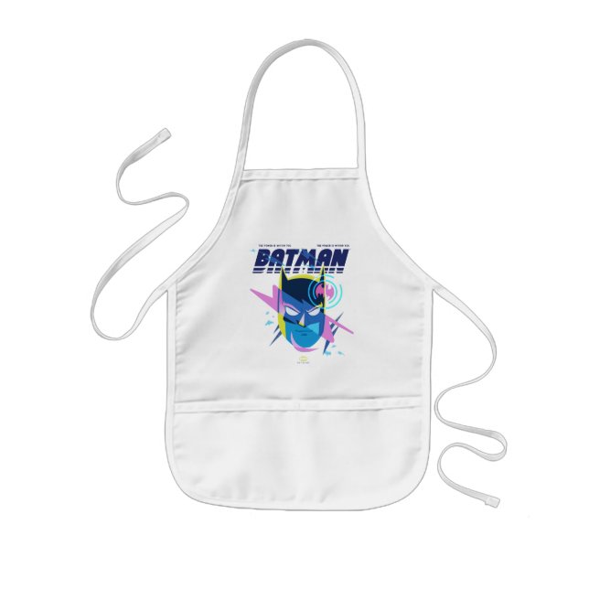 Forever Batman Light Up Head Graphic Kids' Apron (Front)