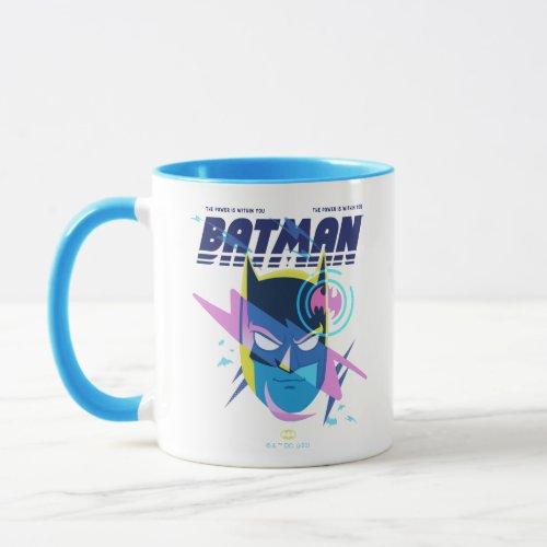 Forever Batman Light Up Head Graphic Mug