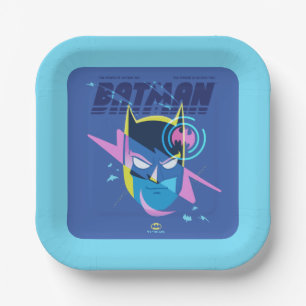 Forever Batman Light Up Head Graphic Paper Plates