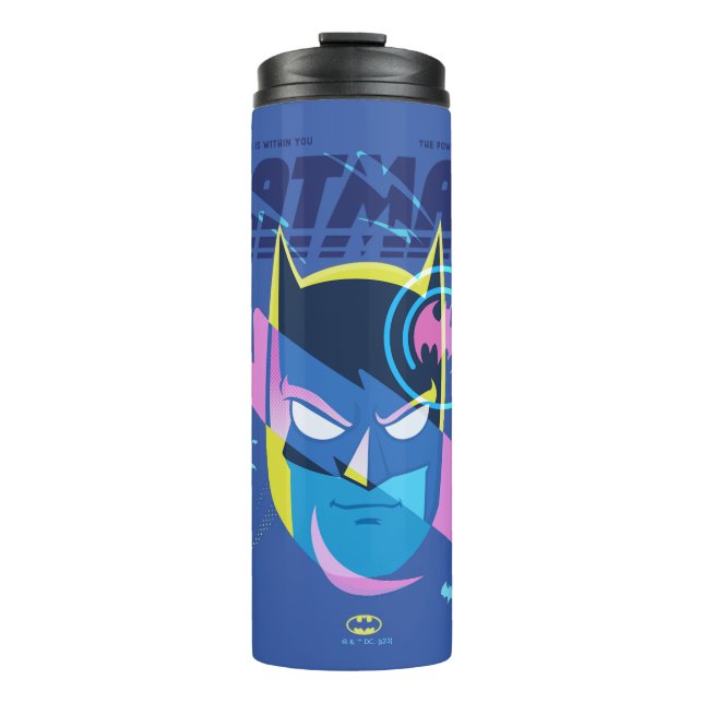 Forever Batman Light Up Head Graphic Thermal Tumbler (Front)
