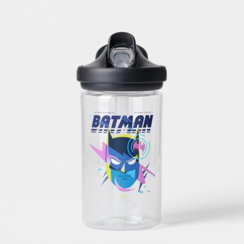 Forever Batman Light Up Head Graphic Water Bottle