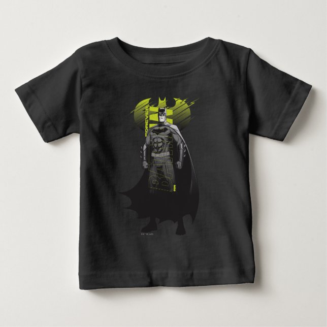 Forever Batman Power Up Character Art Baby T-Shirt (Front)