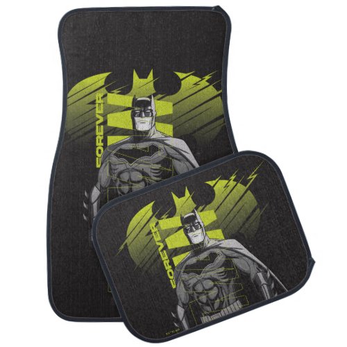 Forever Batman Power Up Character Art Car Floor Mat