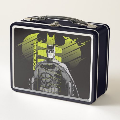 Forever Batman Power Up Character Art Metal Lunch Box