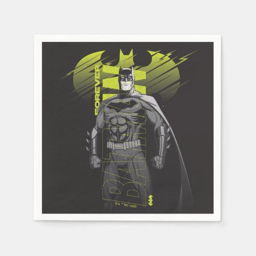 Forever Batman Power Up Character Art Napkins