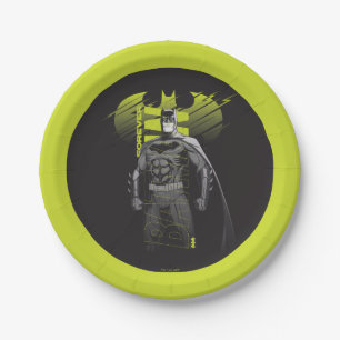 Forever Batman Power Up Character Art Paper Plates