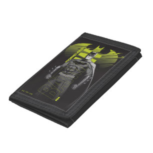 Forever Batman Power Up Character Art Tri-fold Wallet