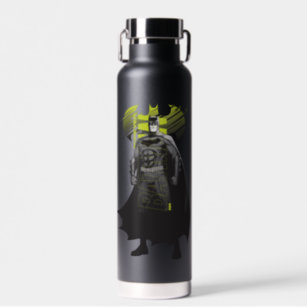 Blue print Batman Kids Water Bottle