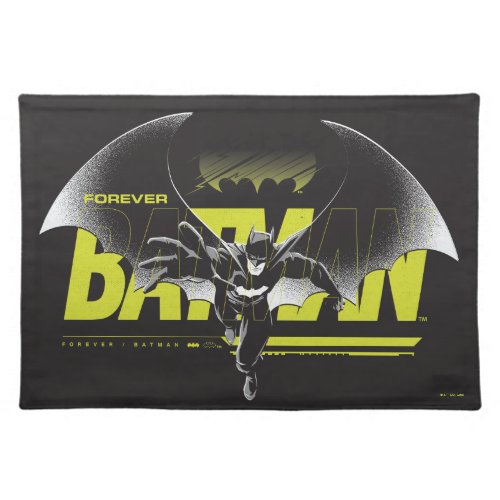 Forever Batman Reaching Graphic Cloth Placemat