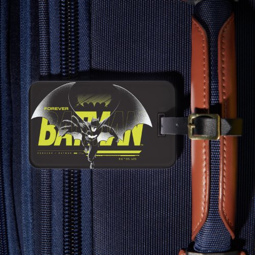 Forever Batman Reaching Graphic Luggage Tag
