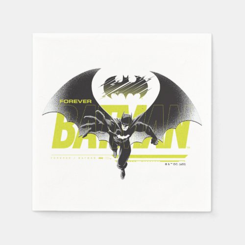 Forever Batman Reaching Graphic Napkins
