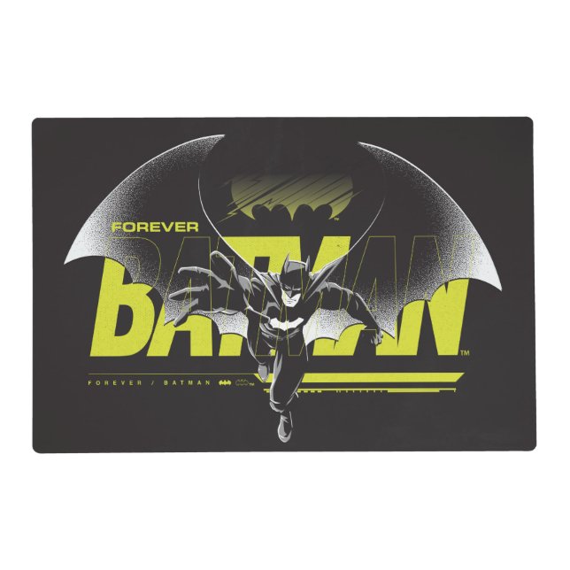 Forever Batman Reaching Graphic Placemat (Front)