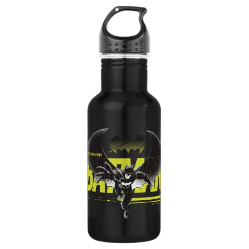 Forever Batman Reaching Graphic Stainless Steel Water Bottle