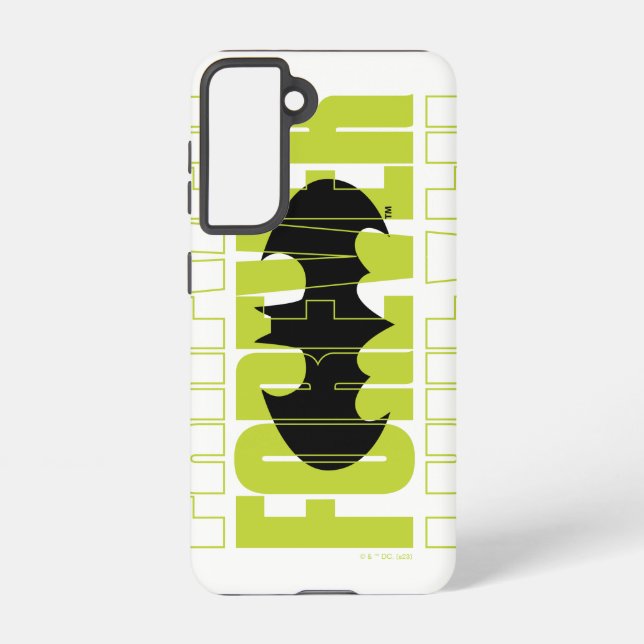 Forever Batman Typography Symbol Graphic Samsung Galaxy Case (Back)