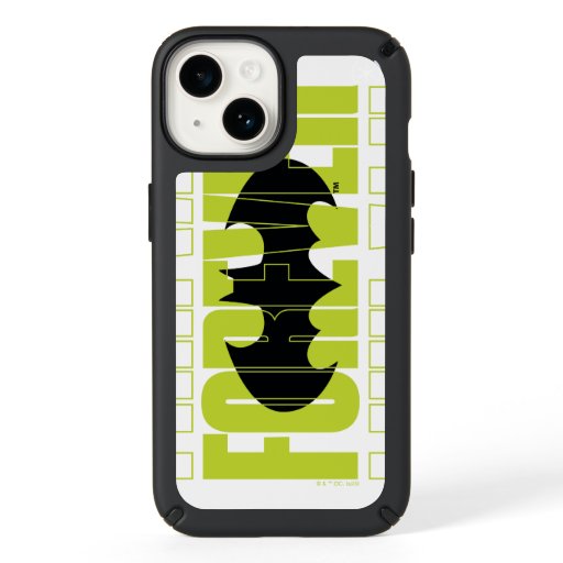 Forever Batman Typography Symbol Graphic Speck iPhone 14 Case